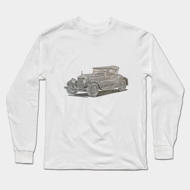 Car Long Sleeve T-Shirt by An.D.L.